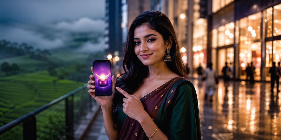 সিলেটের চা বাগানের পটভূমিতে স্পোর্টস বেটিং অ্যাপ ব্যবহার